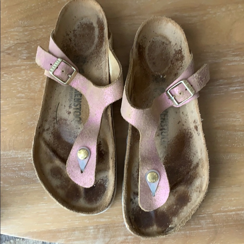 Pink Birkenstocks